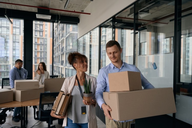 Office removalist moving office